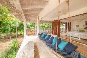 Boat Swing outside Turtle Rest King Room