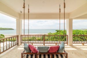 Swing with a View from our Upstairs Bedrooms